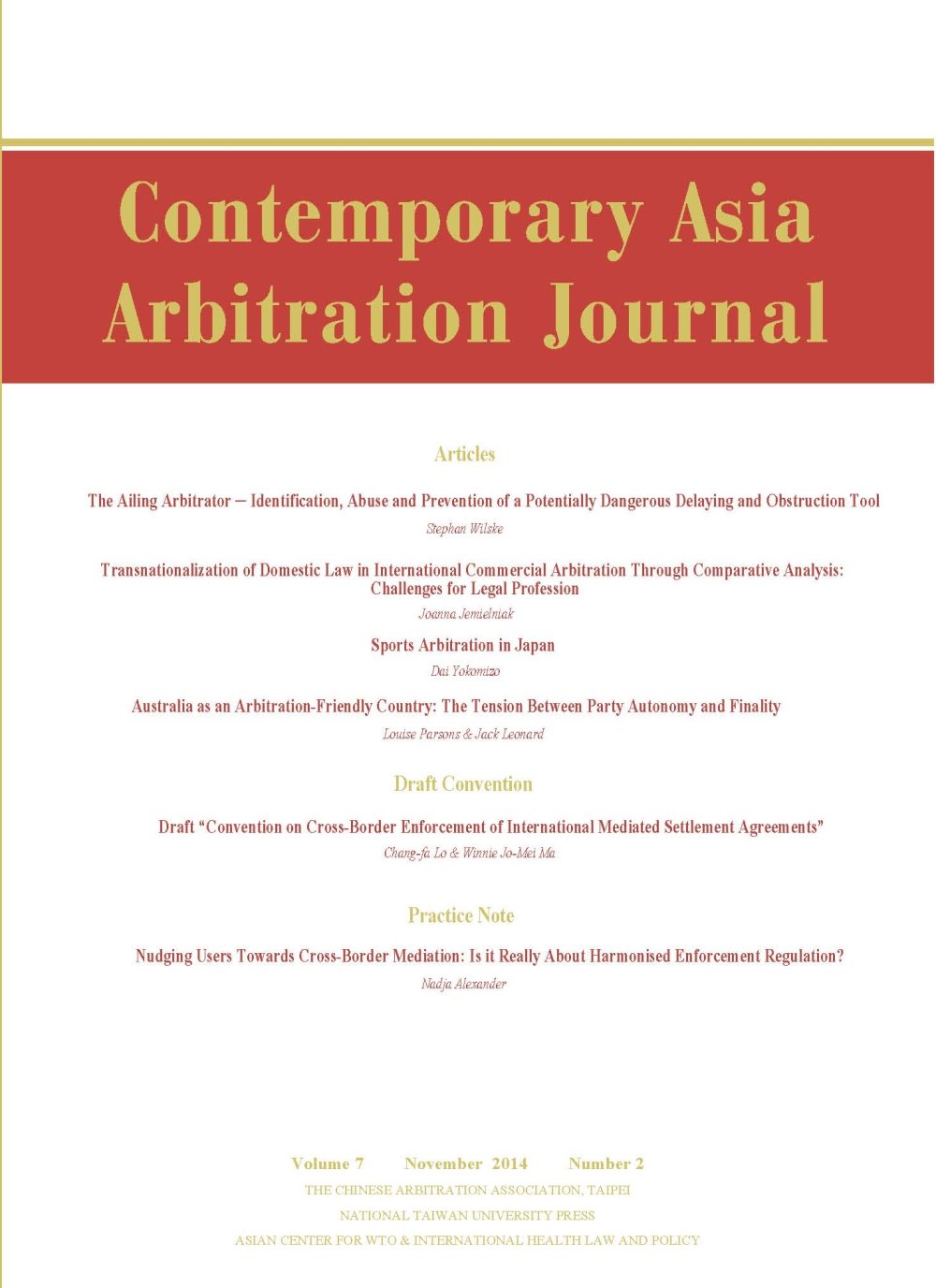 CAAJ Vol. 7.2