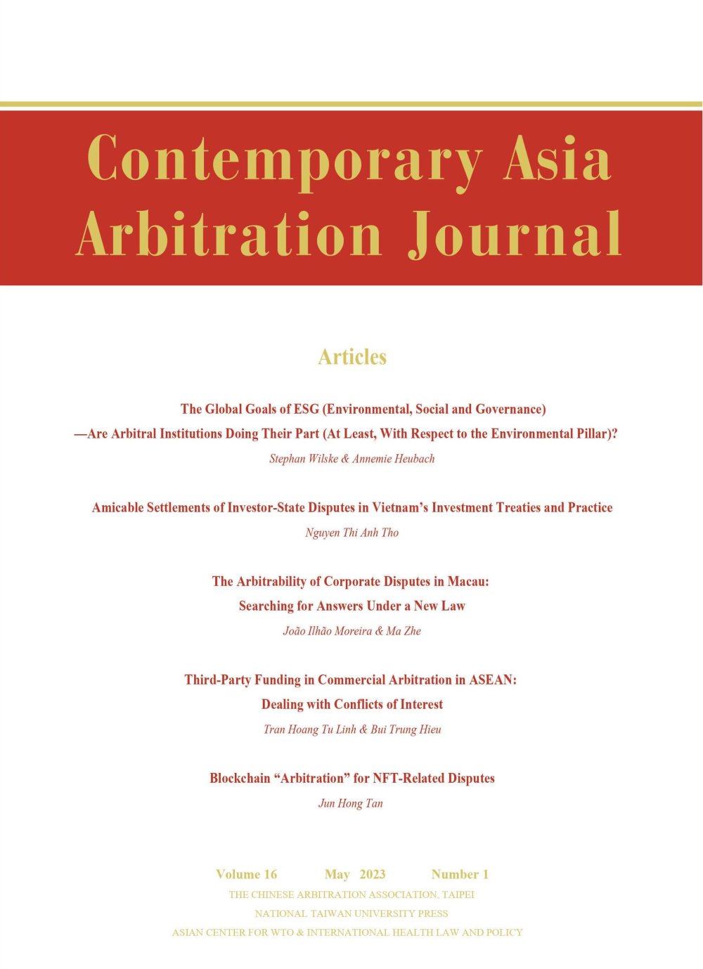 CAAJ Vol. 16.1