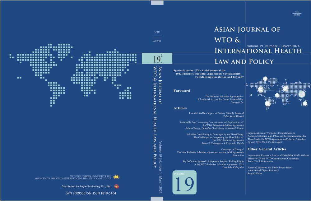 AJWH Vol. 19.1 (Special Issue)